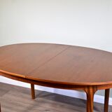 Midcentury Mcintosh Oblong Teak Extending Table. Vintage Modern / Danish / Retro Style .
