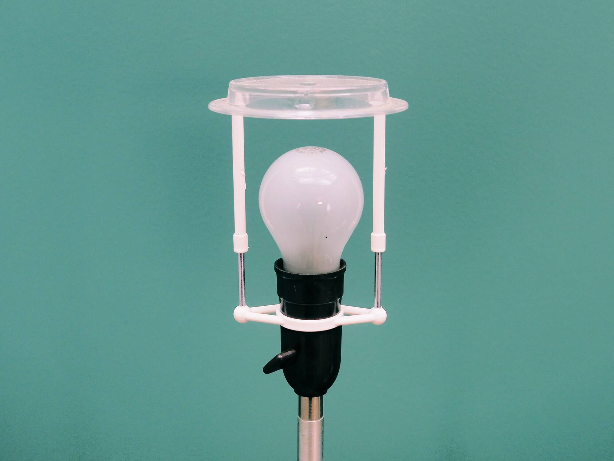 Wooden floor lamp, Danish design, 1960s, production: Denmark