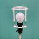 Wooden floor lamp, Danish design, 1960s, production: Denmark