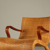 Set of two Antonio Citterio lounge chairs, B&B Italia 1993