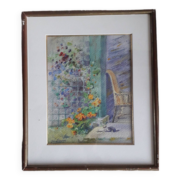Tableau ancien signé
