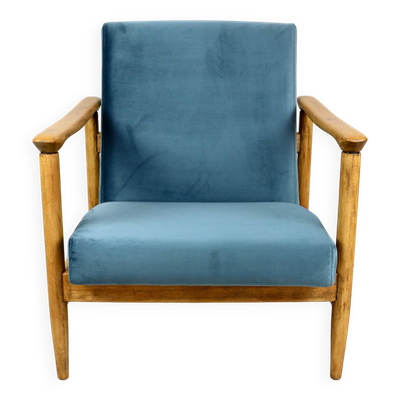Fauteuil Blue Ocean GFM-142 par Edmund Homa, années 1970