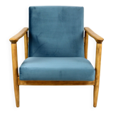 Fauteuil Blue Ocean GFM-142 par Edmund Homa, années 1970