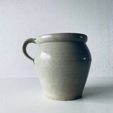 Antique glazed terracotta jug