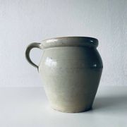 Antique glazed terracotta jug
