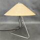 Helena Frantova Table Lamp 1960s Chrome Paper Shade