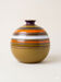 Vase rayé style Aldo Londi - Bitossi années 1970