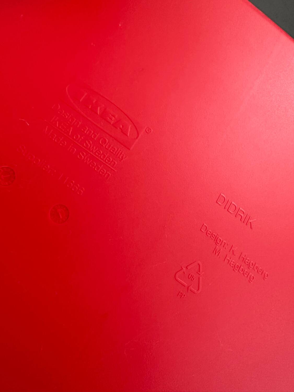 Vintage Ikea Didrik table