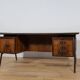 Large Mid-Century Freestanding Rosewood Desk, Denmark, 1960s