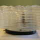 Vintage glass ceiling or wall lamp, Italy, 70s