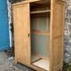 Parisian art deco wardrobe sliding doors solid raw oak