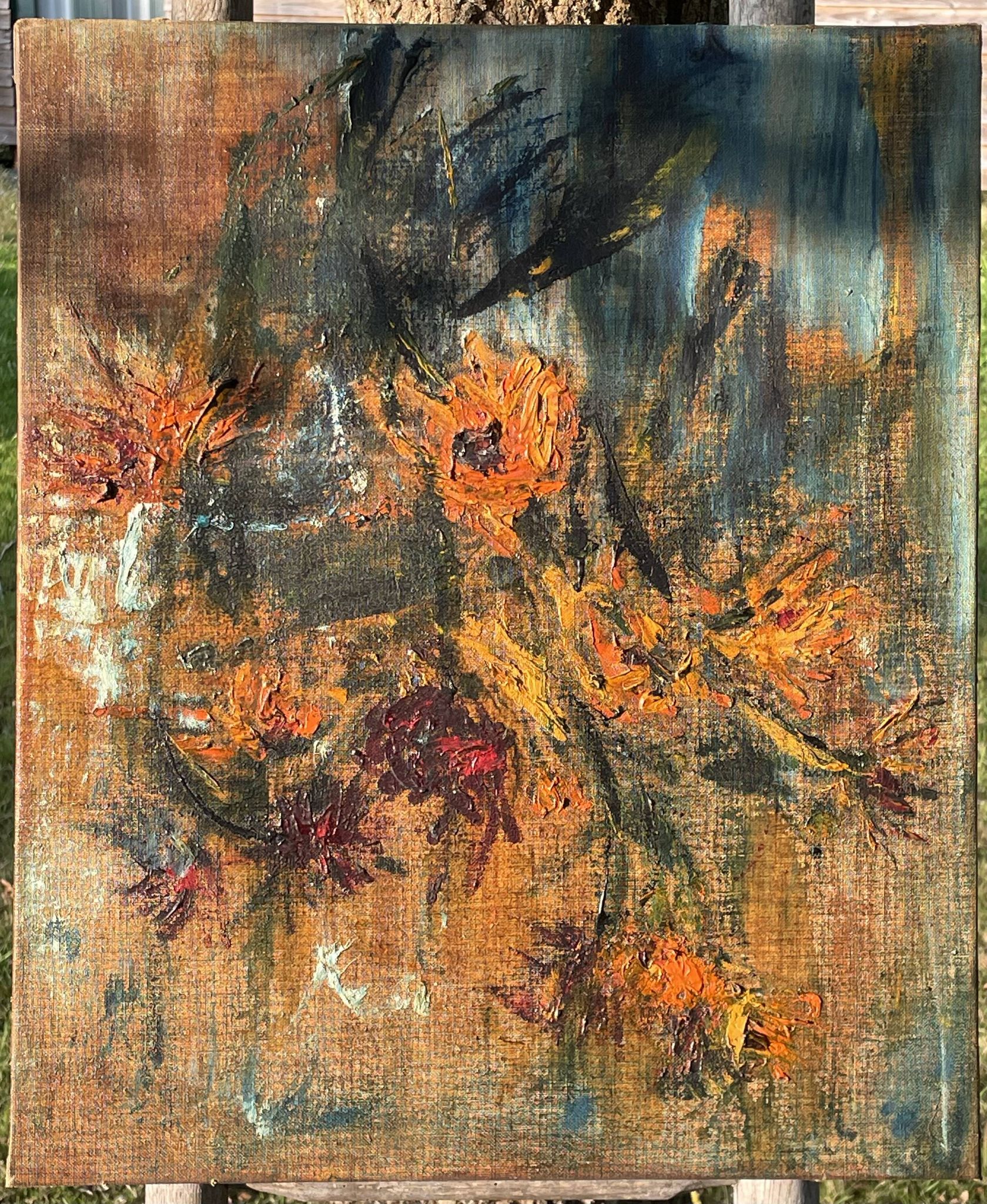 Oil on canvas / attributed to annie-claude (ferrando) - 46 x 55 cm - circa 1978