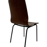 Vintage Friso Kramer for Auping 'Euroika' plywood dining chair, The Netherlands 1960's