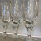 6 old absinthe glasses