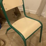 Chaise écolier vintage