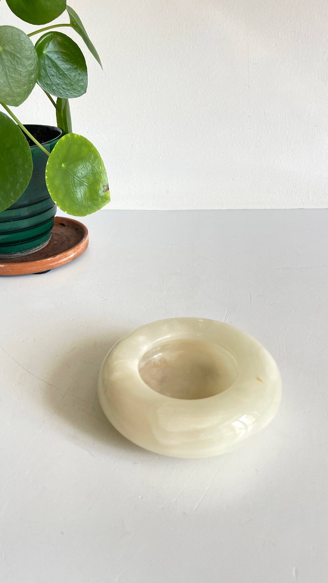VINTAGE MARBLE ASHTRAY