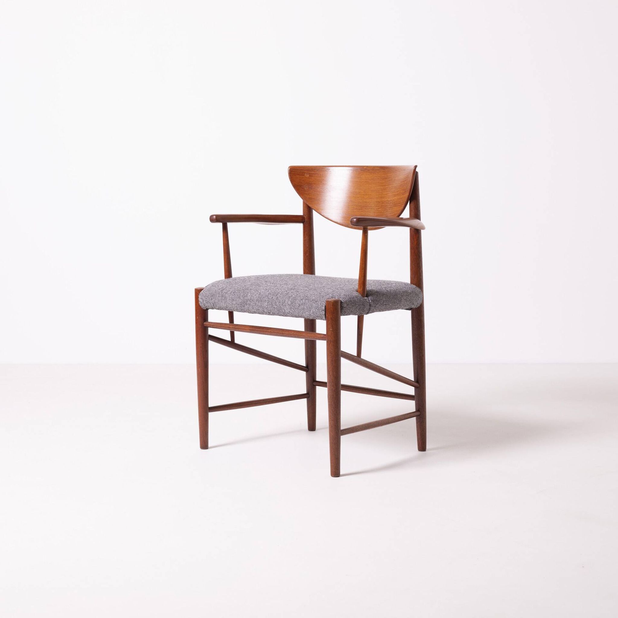 Ensemble de 4 fauteuils par Peter Hvidt et Orla Mølgaard-Nielsen pour Søborg Møbelf