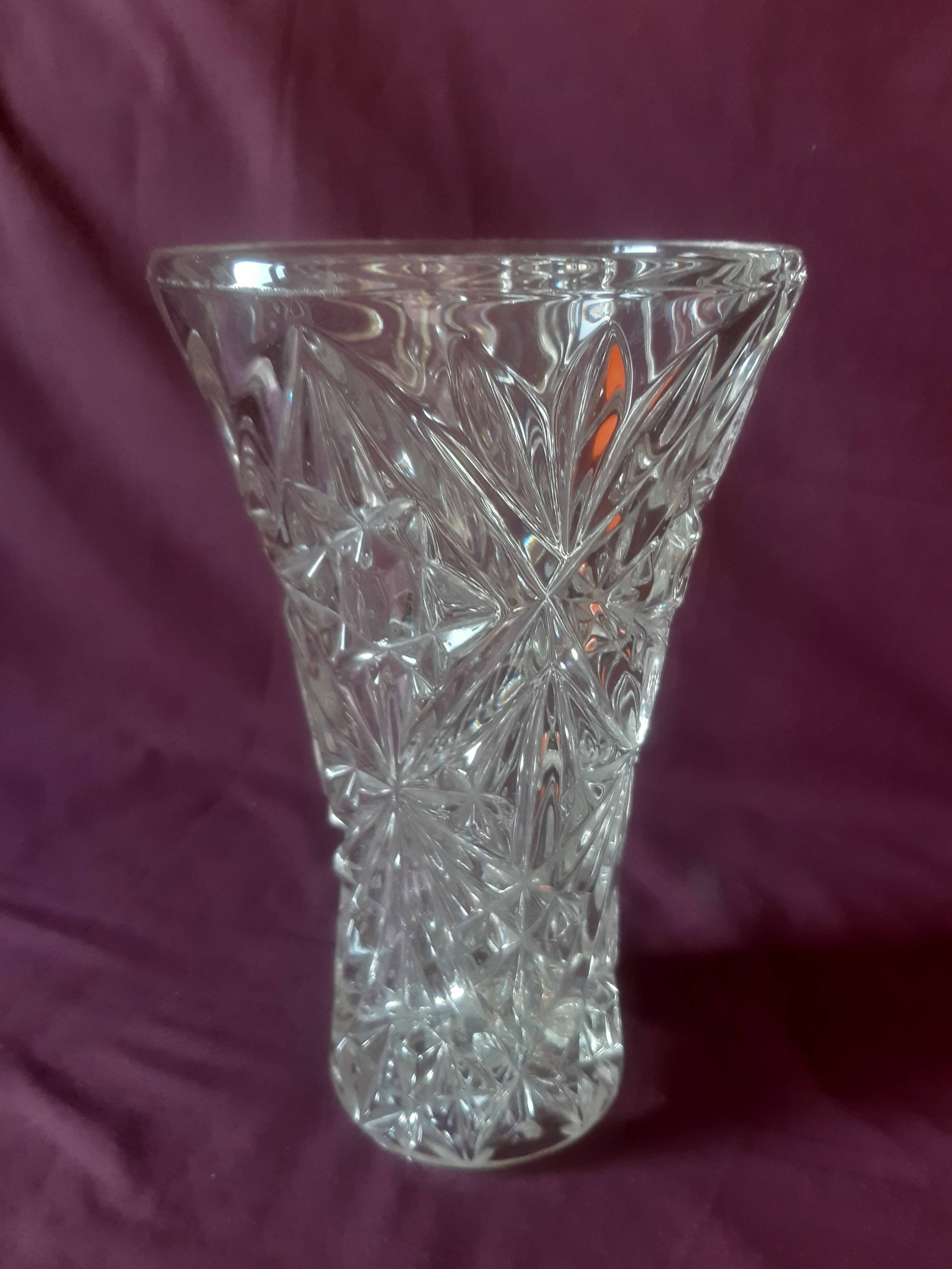 Crystal vase