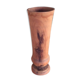 Wooden vase