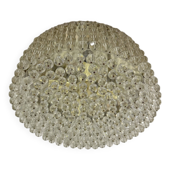 Flush mount with Swarovski crystals , 1970s