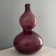 Vase en verre soufflé Holmegaard, Danemark 1960