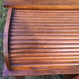 Vintage office called American office with oak curtain