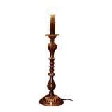 Gilded bronze lamp base