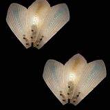 Appliques en Verre de Murano Lot de 2