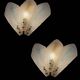 Appliques en Verre de Murano Lot de 2