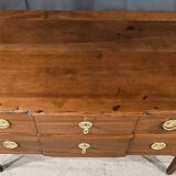 Walnut Jumping Commode, Louis XVI period – Late 18th century