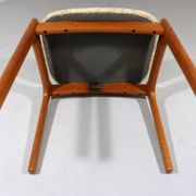 Modèle de tabouret en teck vintage 49 par Erik Buch pour O.D.Mobler A-S, Danemark