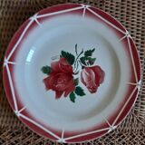 Dessert plates Digoin Sarreguemines