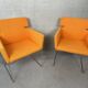 2x fauteuils vintage 'Key-s' – Arnold Merckx – Artifort