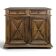 High walnut buffet from the Louis XIV period, late 17th century.