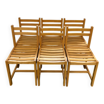 Set of 6 André Sornay Chairs