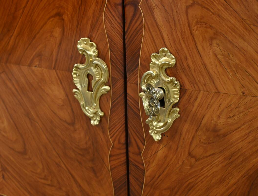 Precious wood secretary, Louis XV – Late 18th century