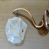 Copper "lantern" wall lamp 1910