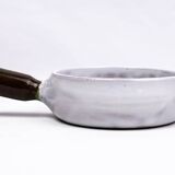 Jean Rivier (1915-2017) – Enamelled ceramic pan with geometric decoration