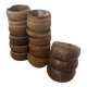 Set of 16 coconut bowls
