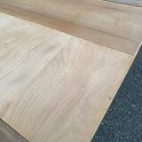 Table à manger ronde pied central extensible en chêne massif du 18ème 210