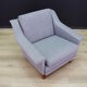 Grey armchair, Danish design, 1960s, production: Denmark
