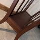 Mahogany magazine rack