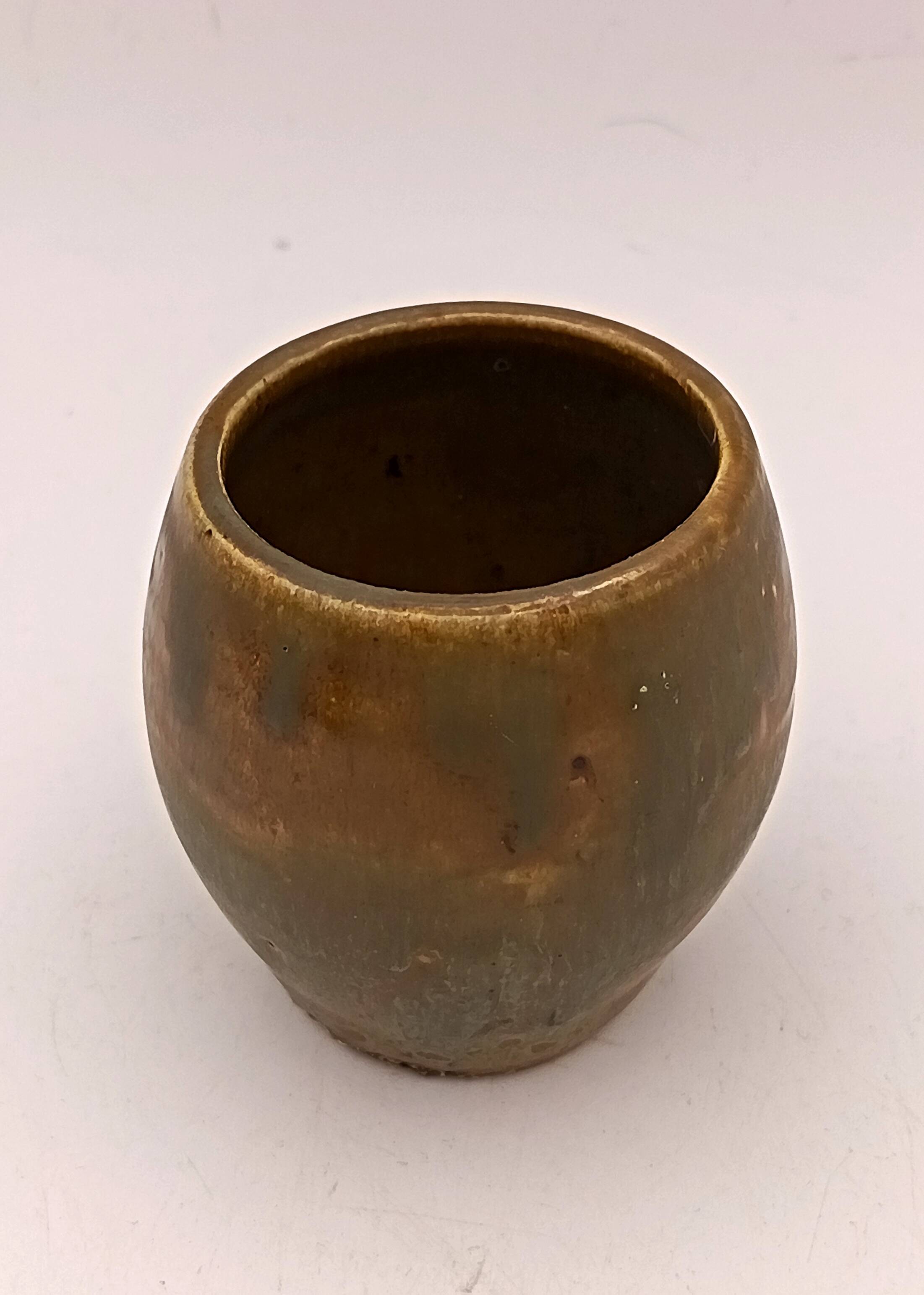 Stoneware vase by Eugène Lion – School of Carriès, Saint-Amand-en-Puisaye