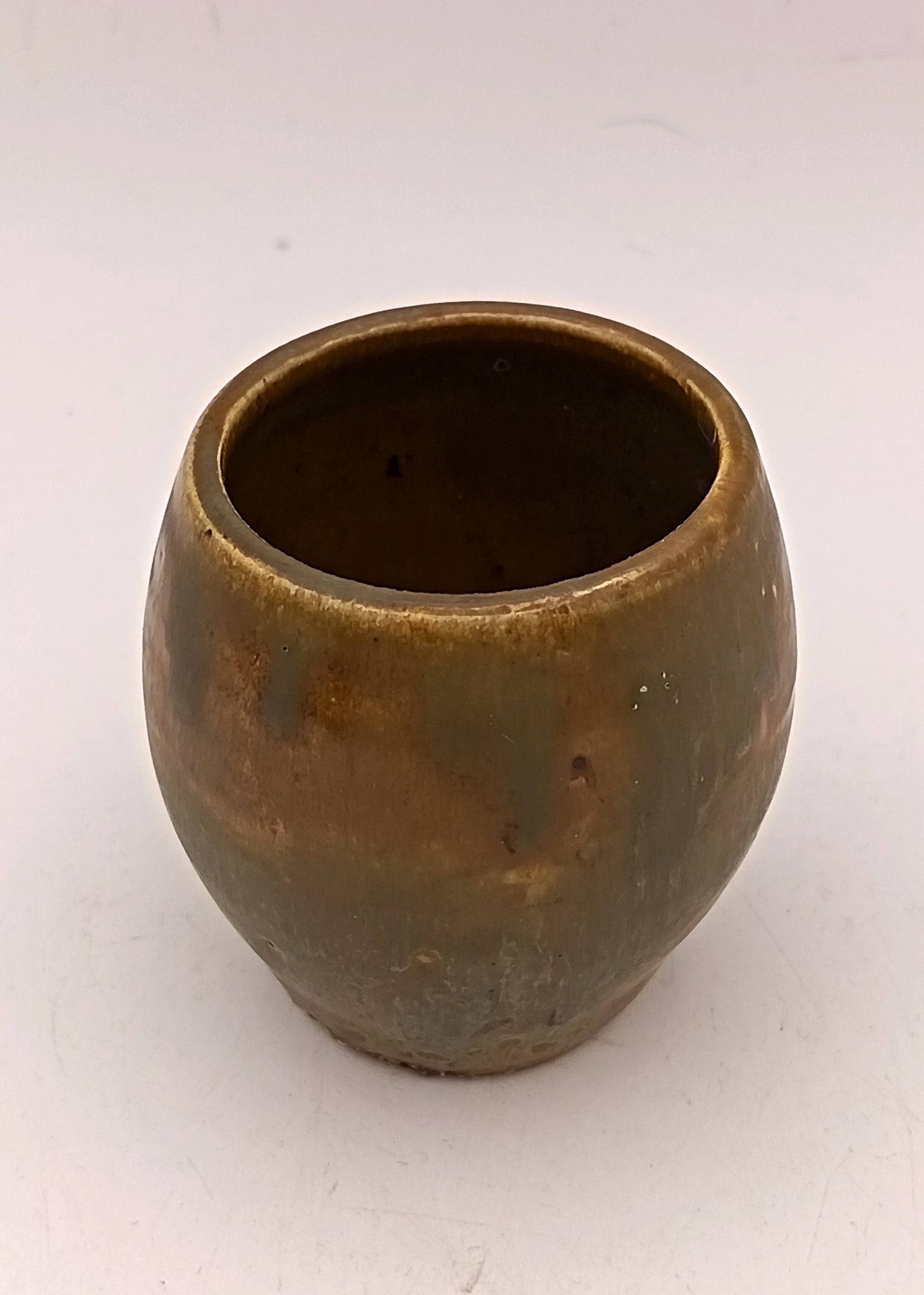 Stoneware vase by Eugène Lion – School of Carriès, Saint-Amand-en-Puisaye