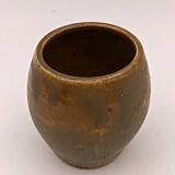 Stoneware vase by Eugène Lion – School of Carriès, Saint-Amand-en-Puisaye