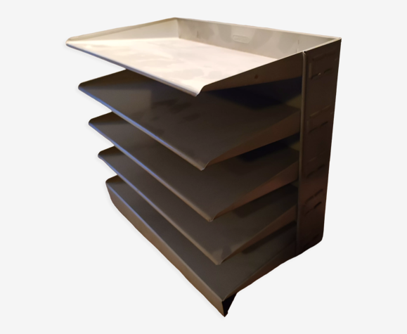 Mail rack sorter metal design industrial workshop
