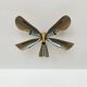Golden Italian Flush lamp