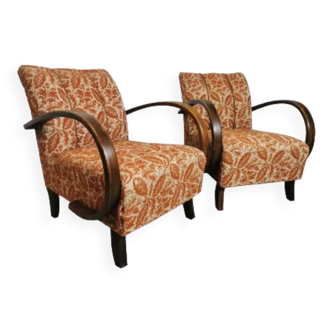 Armchairs by Jindrich Halabala