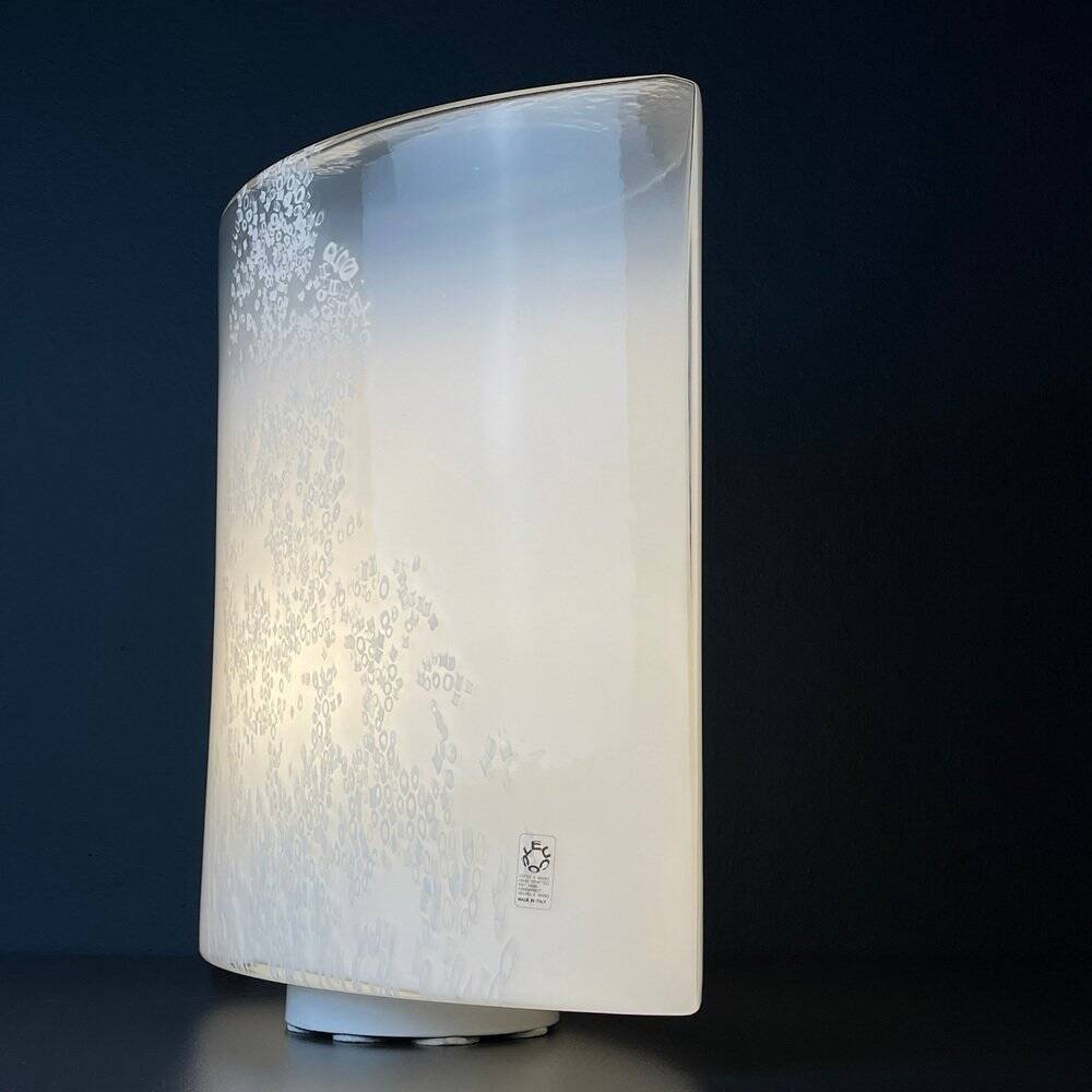 Idra table lamp in Murano glass by Rosanna Toso for Leucos, Italy, 1980s