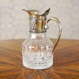 English Pitcher with Silver-Plated Handle, 1920s